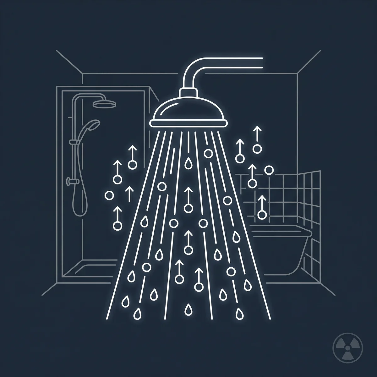 Radon in Shower Water: Litchfield County Risk